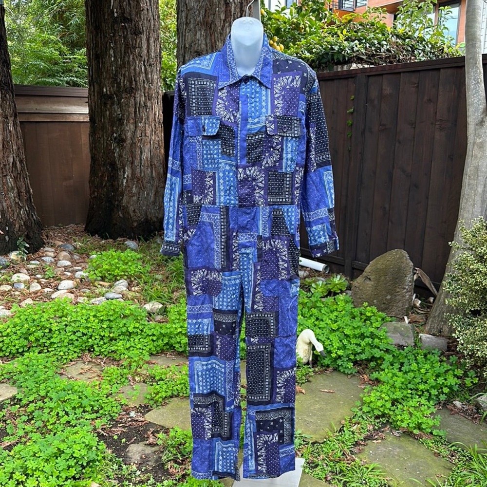 Overlover Rose Jumpsuit in Indigo